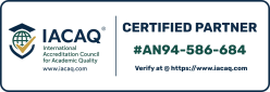 IACAQ certified partner badge